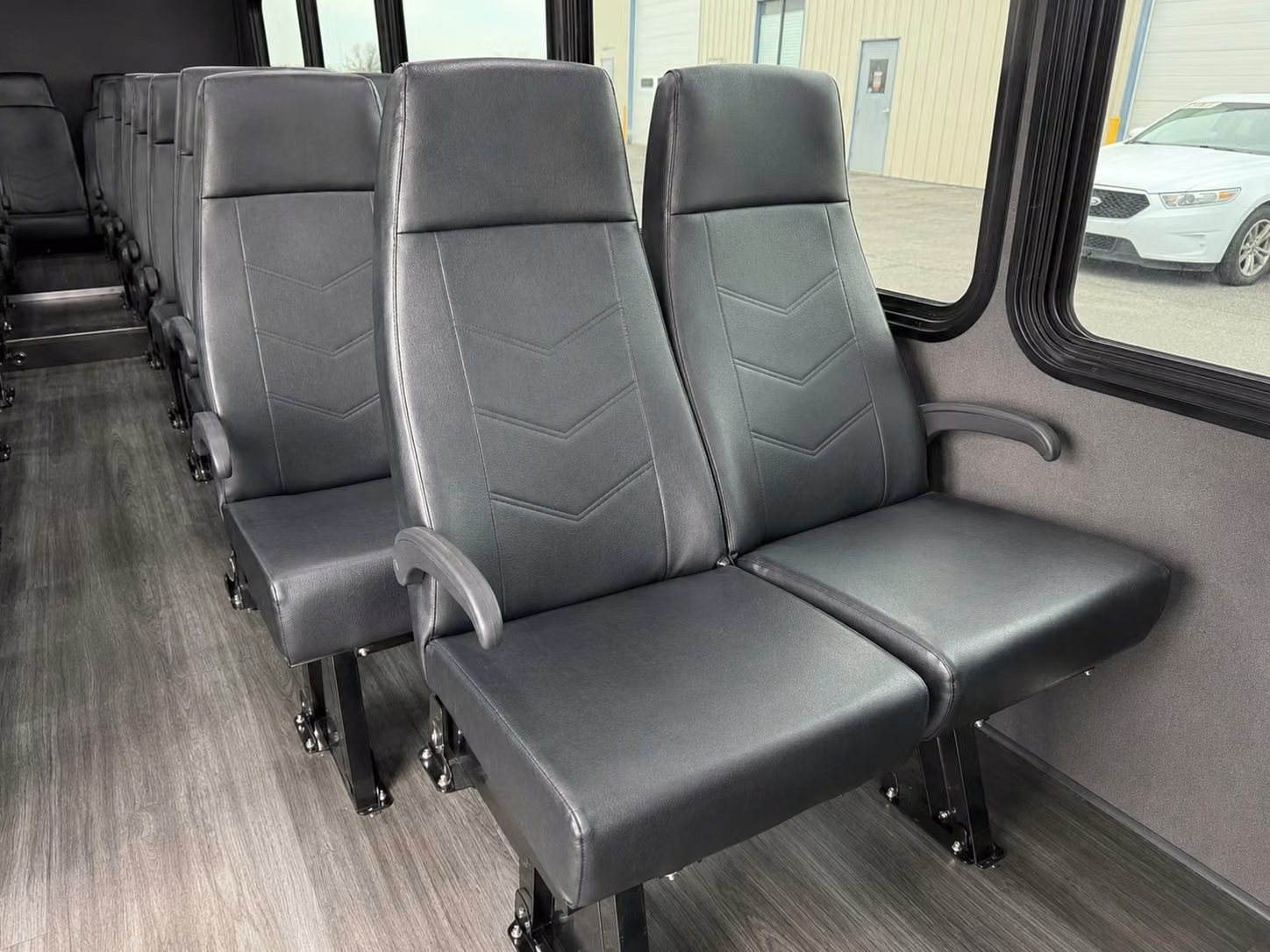 20 passenger minibus inside