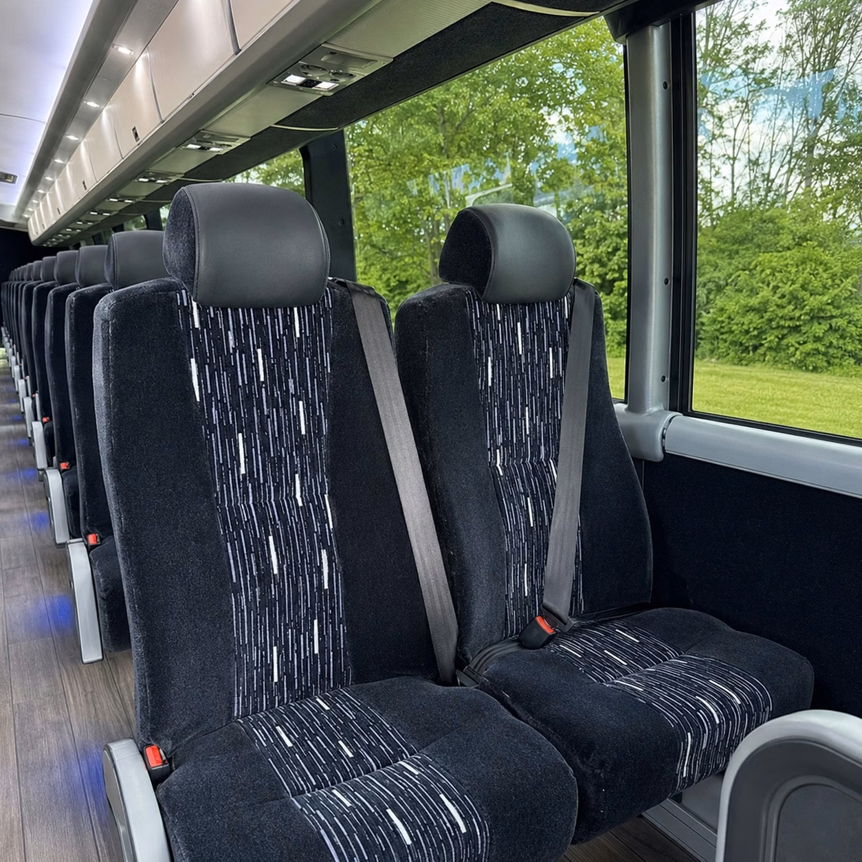 how bus type and size change charter bus prices in ankeny iowa