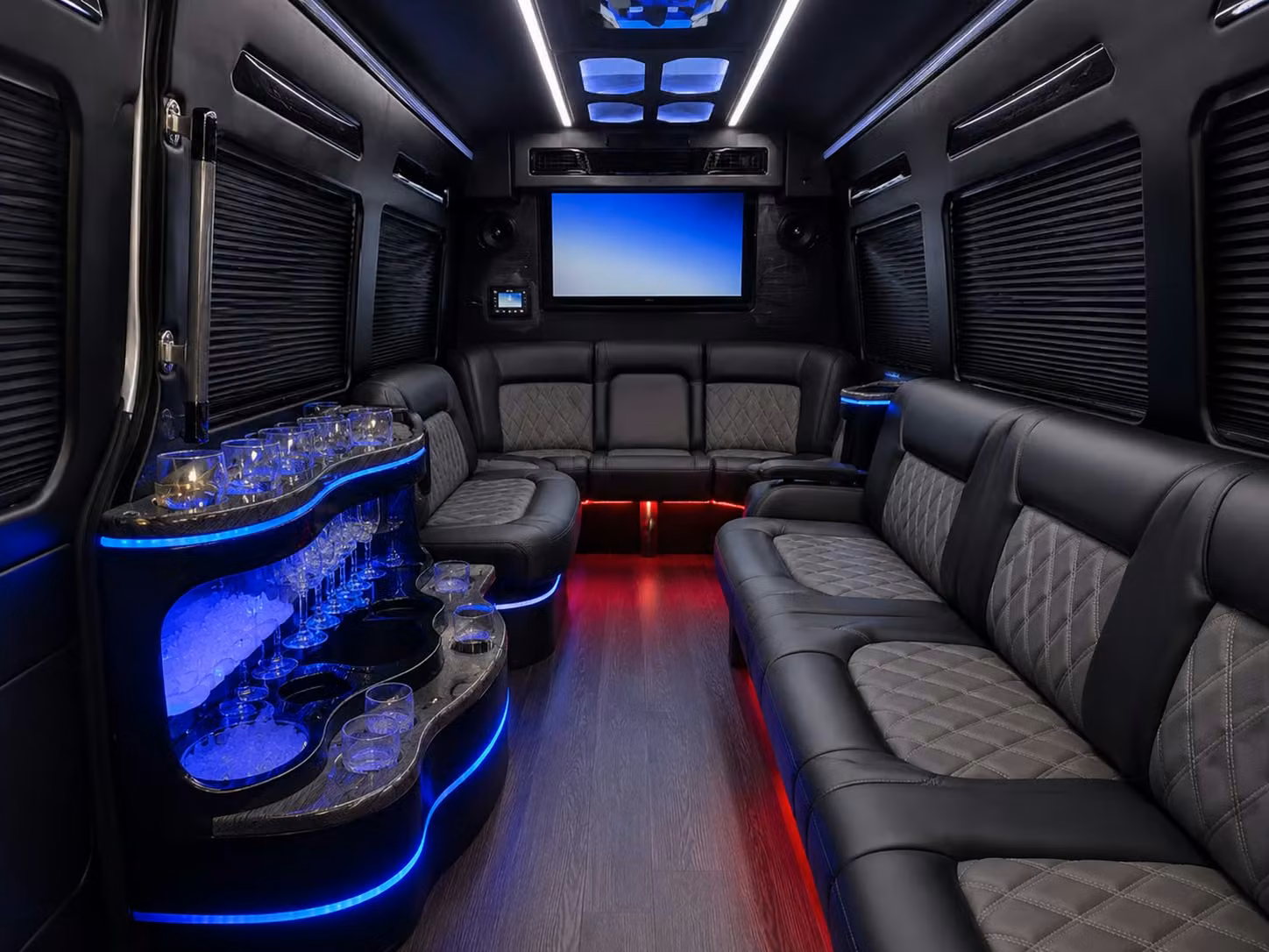rehearsal dinner shuttles and multi stop wedding weekend transportation
