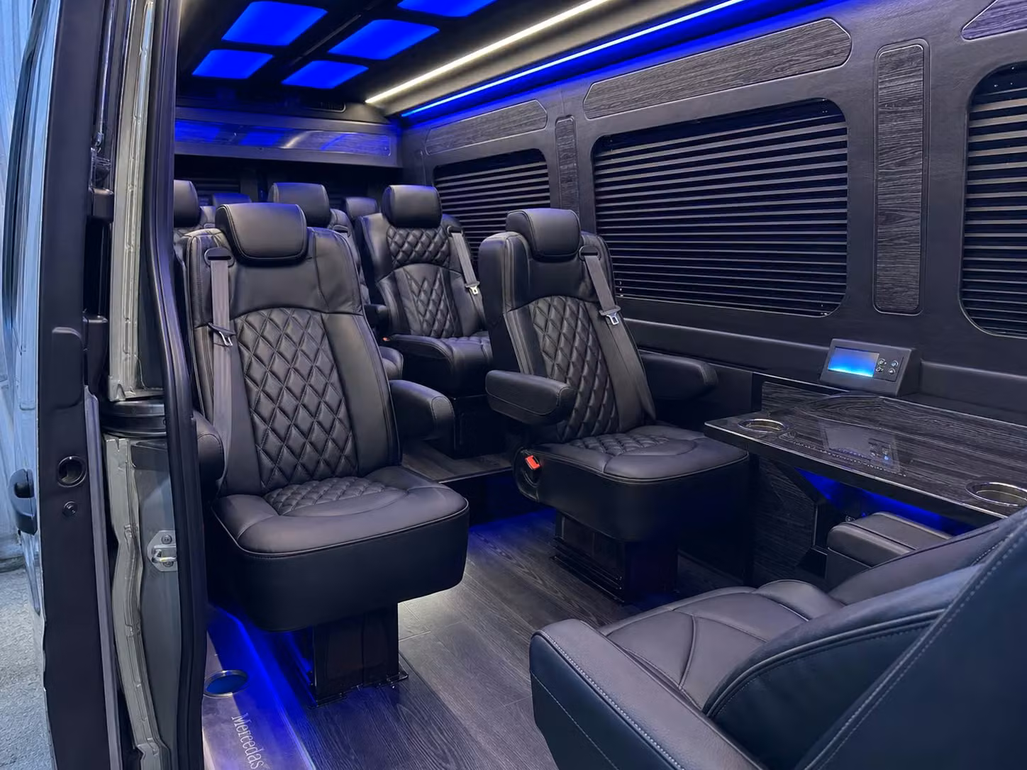 sprinter van transportation for groups and events across ankeny